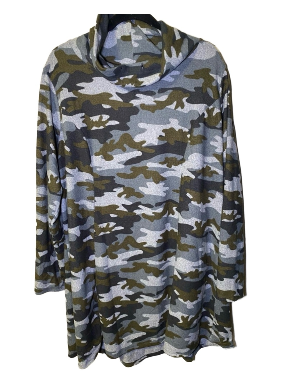 Eye Candy Plus Size Cowl Neck Dress, 3x‎